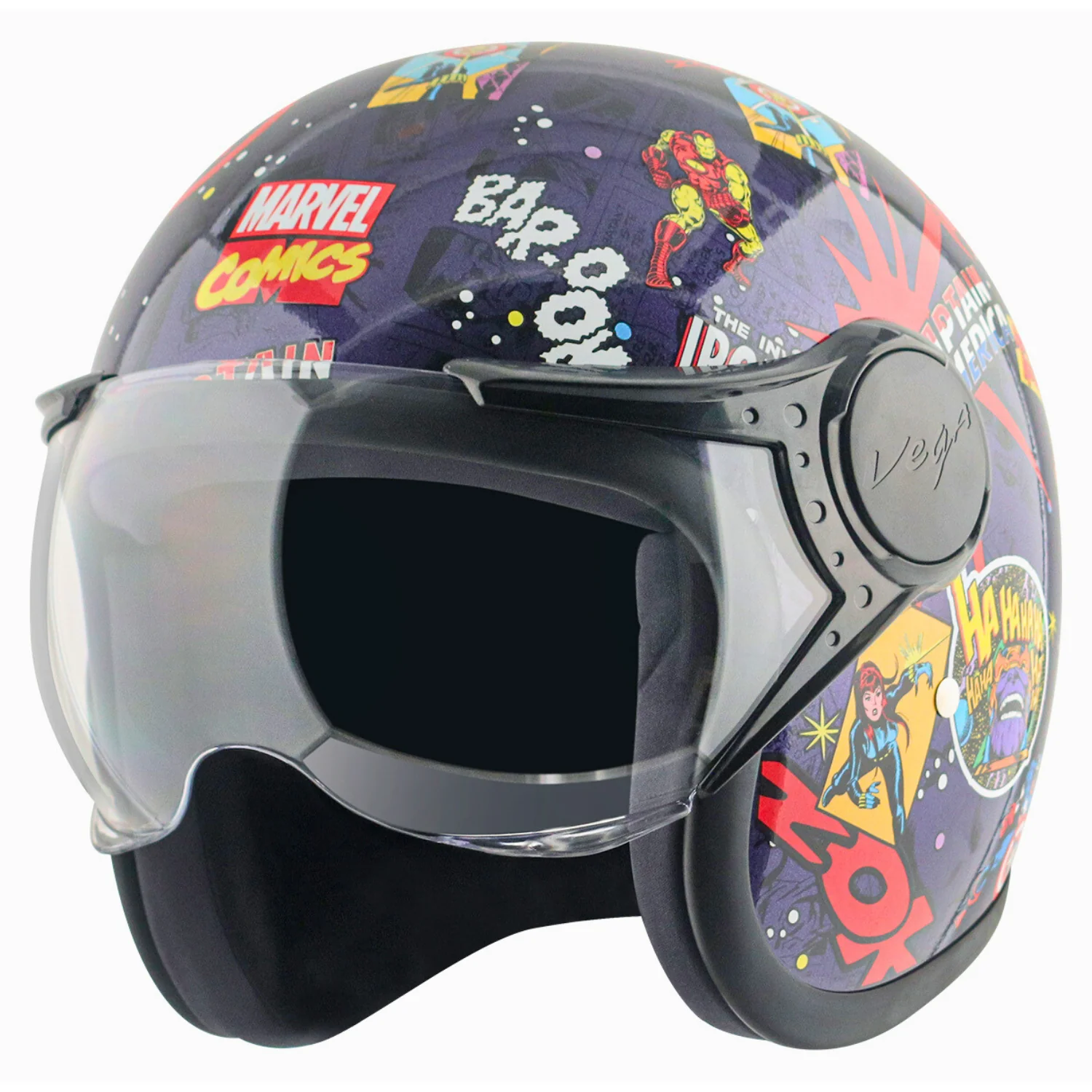 Open Face Helmets